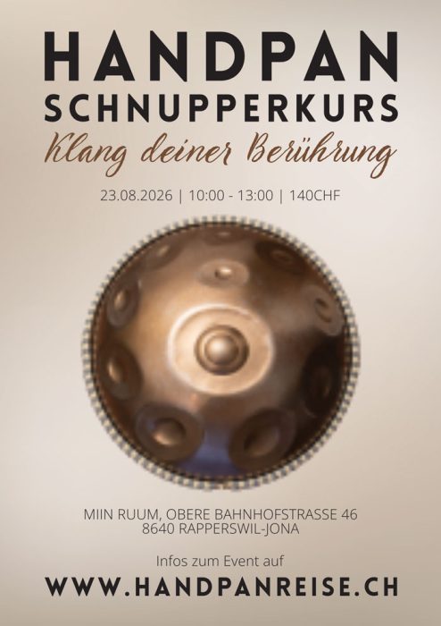 Handpan Schnupperkurs